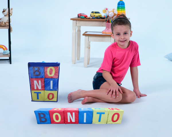 Dados de Alfabeto – LDM Brinquedos | Brinquedo Educativo para Alfabetização Infantil - Image 2