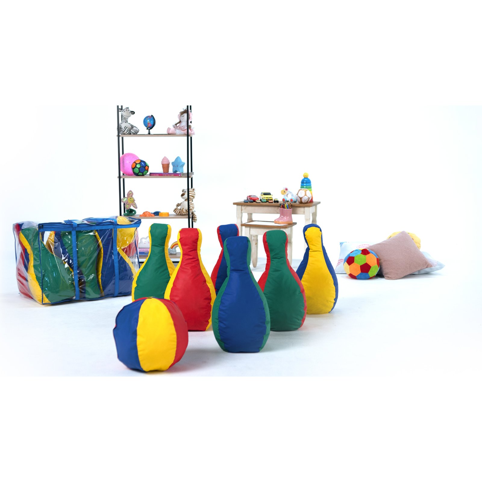 Jogo Boliche Gigante 6 Pinos completo - Lider Brinquedos - Tem Tem Digital  - Brinquedos e Papelaria, aqui tem!