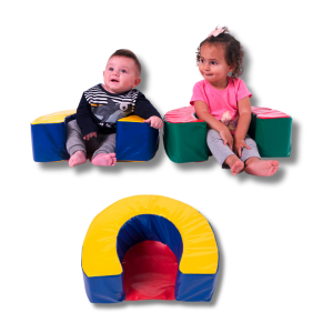 Bebê Apoio LDM Brinquedos 50 x 45 x 15 cm – Auxílio Confortável para Aprender a Sentar