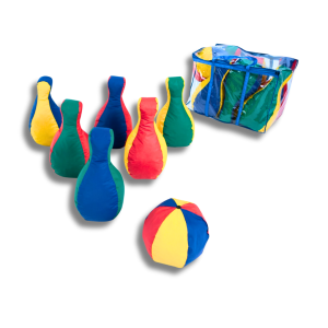 Jogo de Boliche Gigante LDM – Pinos 49 cm e Bola 20 cm