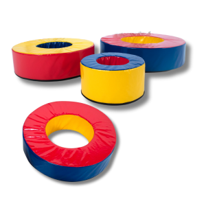 Pneu de Espuma para Crianças 80x40x20 cm – Brinquedo Educativo para Desenvolvimento Motor