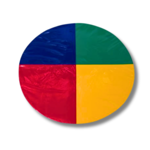 Tapete com Espuma Circular 140 x 140 x 3 cm – Conforto e Isolamento Térmico para Crianças